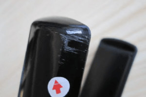 Difference between major and minor scratch marks by the Quality Control Blog